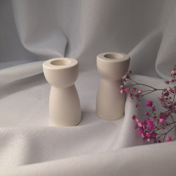 Galanteria gipsowa – Świeczniki – akcandle