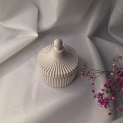 Galanteria gipsowa – Szkatułka VI – akcandle