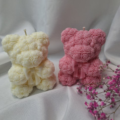 Zestaw Świec Sojowych – Misie – akcandle