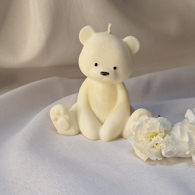 Świeca sojowa Świeca wolnostojąca – Teddy Bear – akcandle
