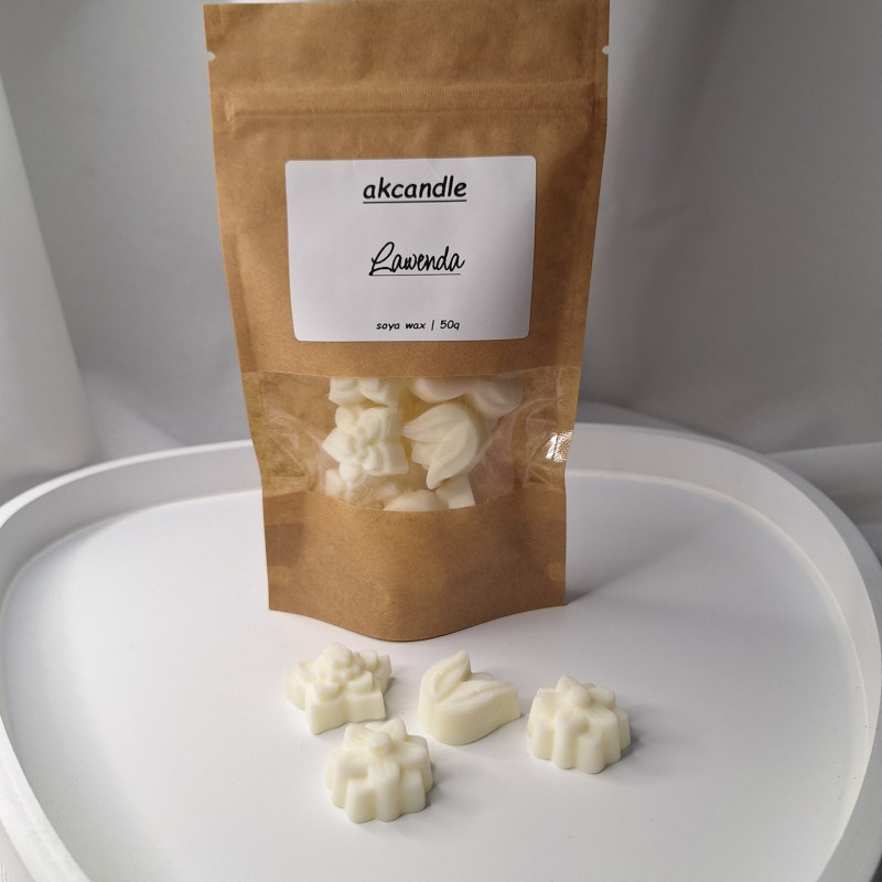 Wosk zapachowy do kominka 50g – Lawenda – akcandle