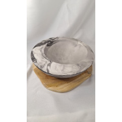 Galanteria gipsowa – Doniczka Koło - Masywna – akcandle