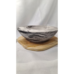 Galanteria gipsowa – Doniczka Koło - Masywna – akcandle