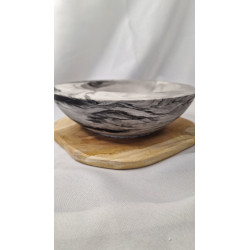 Galanteria gipsowa – Doniczka Koło - Masywna – akcandle