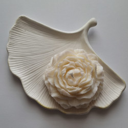 Galanteria gipsowa – Podstawka Kwiat I – akcandle