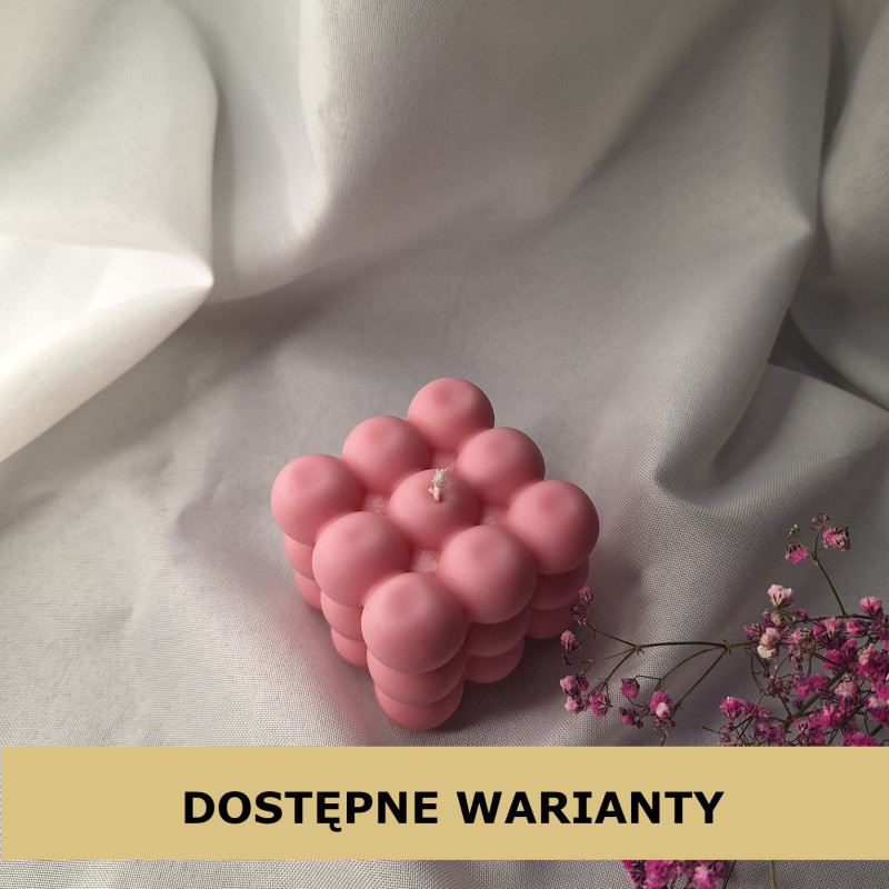 Świeca sojowa Świeca wolnostojąca – Bubble – akcandle