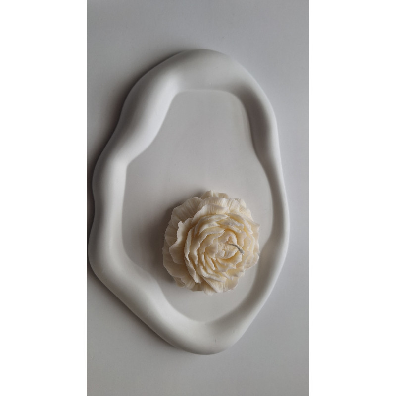 Galanteria gipsowa – Podstawka Splash – akcandle