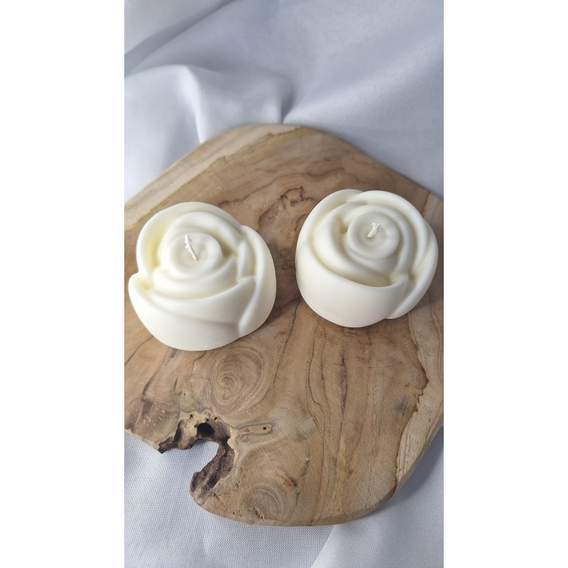 Świeca Sojowa Wolnostojąca – Róża – akcandle