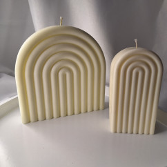 Zestaw Świec Sojowych – Rainbow – akcandle