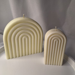 Zestaw Świec Sojowych – Rainbow – akcandle