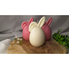 Świeca Sojowa Wolnostojąca – Jajko Króliczek – akcandle
