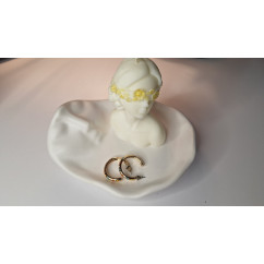 Galanteria gipsowa – Podstawka Face – akcandle