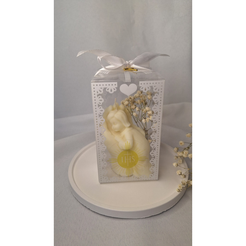 Świeca Sojowa Okolicznościowa – Komunia I – akcandle