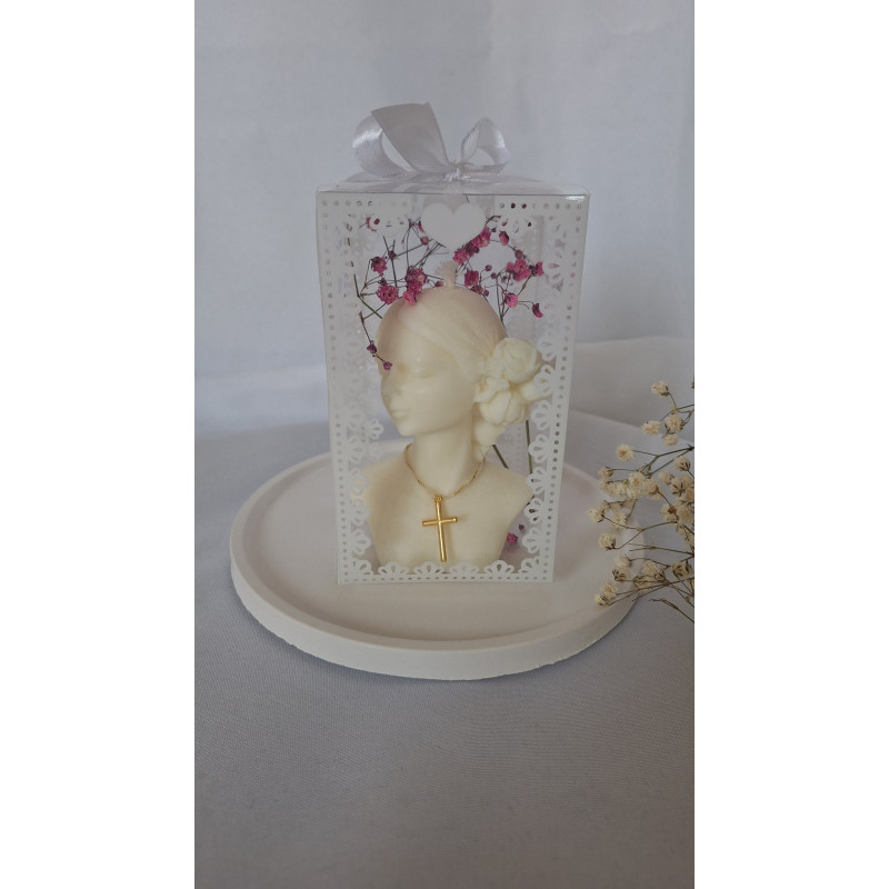 Świeca Sojowa Okolicznościowa – Komunia II – akcandle