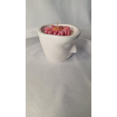 Świeca Sojowa w gipsowej formie – Face – akcandle