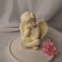 Świeca Sojowa Okolicznościowa – Duży Anioł – akcandle