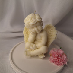 Świeca Sojowa Okolicznościowa – Duży Anioł – akcandle