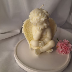 Świeca Sojowa Okolicznościowa – Duży Anioł – akcandle