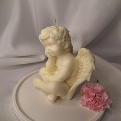 Świeca Sojowa Okolicznościowa – Duży Anioł – akcandle