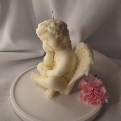 Świeca Sojowa Okolicznościowa – Duży Anioł – akcandle