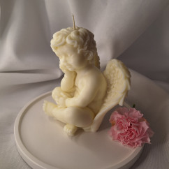 Świeca Sojowa Okolicznościowa – Duży Anioł – akcandle