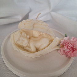 Świeca Sojowa Okolicznościowa – Mały Anioł – akcandle