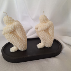 Świeca Sojowa Wolnostojąca – Człowiek w Depresji – akcandle