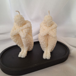 Świeca Sojowa Wolnostojąca – Człowiek w Depresji – akcandle