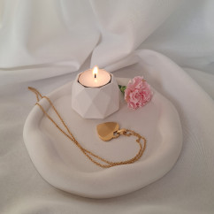 Galanteria gipsowa – Podstawka Splash Circle – akcandle