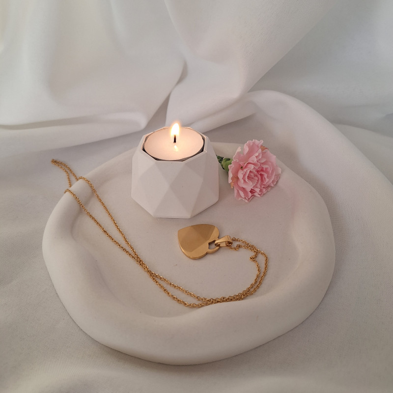 Galanteria gipsowa – Podstawka Splash Circle – akcandle