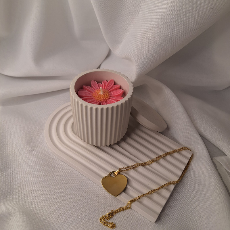 Galanteria gipsowa – Podstawka Rainbow – akcandle