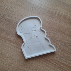 Galanteria gipsowa – Podstawka Kobieta I – akcandle