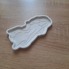 Galanteria gipsowa – Podstawka Kobieta II – akcandle