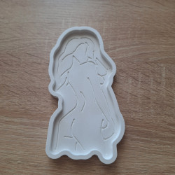 Galanteria gipsowa – Podstawka Kobieta II – akcandle