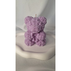 Świeca Sojowa Wolnostojąca – Miś – akcandle