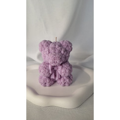 Świeca Sojowa Wolnostojąca – Miś – akcandle