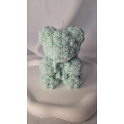 Świeca Sojowa Wolnostojąca – Miś – akcandle