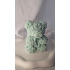 Świeca Sojowa Wolnostojąca – Miś – akcandle