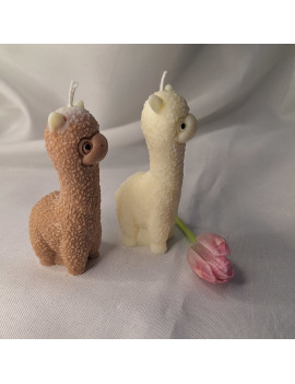 Świeca Sojowa Wolnostojąca – Alpaka – akcandle