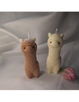 Świeca Sojowa Wolnostojąca – Alpaka – akcandle