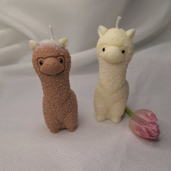 Świeca Sojowa Wolnostojąca – Alpaka – akcandle