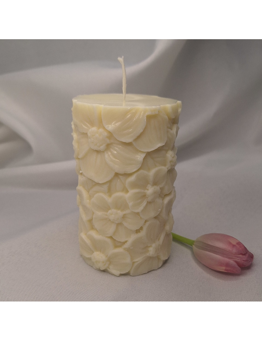 Świeca Sojowa Wolnostojąca – Tuba Kwiatowa – akcandle