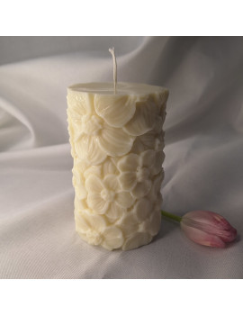 Świeca Sojowa Wolnostojąca – Tuba Kwiatowa – akcandle