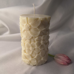 Świeca Sojowa Wolnostojąca – Tuba Kwiatowa – akcandle