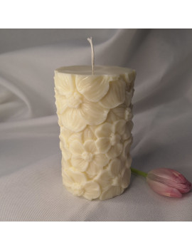 Świeca Sojowa Wolnostojąca – Tuba Kwiatowa – akcandle