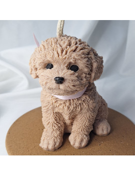 Świeca Sojowa Wolnostojąca – Piesek – akcandle