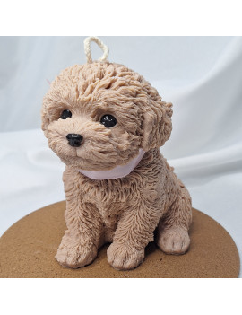 Świeca Sojowa Wolnostojąca – Piesek – akcandle