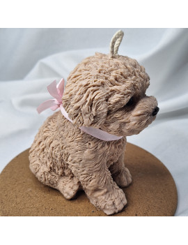 Świeca Sojowa Wolnostojąca – Piesek – akcandle