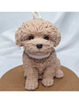 Świeca Sojowa Wolnostojąca – Piesek – akcandle