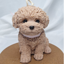 Świeca Sojowa Wolnostojąca – Piesek – akcandle